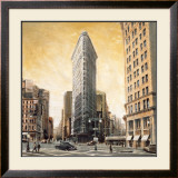 The Flatiron Building Art by Mathew Daniels