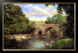 Old Bridge, Derbyshire Posters by Clive Madgwick