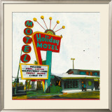 Holiday Motel: Miami Highway Posters by Ayline Olukman