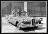 Edsel Convertible, 1958 Framed Giclee Print