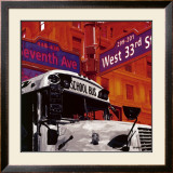 School Bus Print by Vincent Gachaga