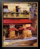 Three Red Umbrellas Prints by Keith Wicks
