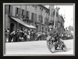 Enduro MX Motorcycle Framed Giclee Print by Giovanni Perrone