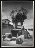 1939 Mercury Street Rod Bones Framed Giclee Print by David Perry