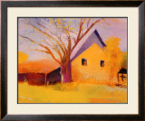 Old Cotton Barn, Beech Island, South Carolina Poster by Wolf Kahn
