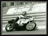 Aermacchi Motorcycle Framed Giclee Print by Giovanni Perrone