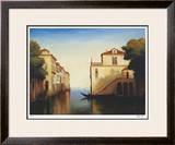 Seaside on the Amalfi Coast Limited Edition Framed Print by Robert White