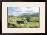Cottage Near Conor Pass Posters by Clive Madgwick