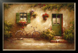 Just Visiting Poster by David Lakewood