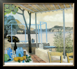 Lela's Tavern in Greece Prints by Herbert Breiter