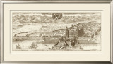 Sepia Arxskogkloster Print by Eric Dahlberg