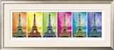 Pop Art Paris Posters by Anthony Matos
