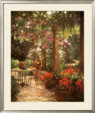 Under the Trellis Art by Allan Myndzak
