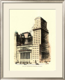 New York Stock Exchange Print by Trowbridge 