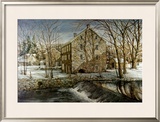 Mill in the Morning Art by Dan Campanelli