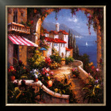 Mediterranean Arches I Art by Gabriela 