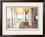 Hampton Porch Limited Edition Framed Print by Daniel Pollera