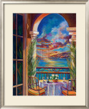 Sunset Rendezvous I Print by Ginger Cook