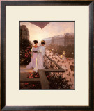 On the Balcony Prints by Christa Kieffer