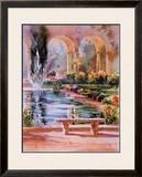 Tranquil Reflections Print by Karen McLean