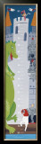 Castle Growth Chart Prints by Catrina Genovese