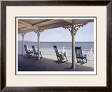 Block Island Harbor Limited Edition Framed Print by Daniel Pollera
