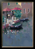 Venice Restaurant Poster by To Konchiu