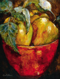Nicole Etienne - Apples in Red Bowl Plakát