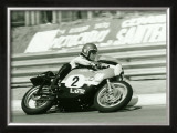 Aermacchi Motorcycle Framed Giclee Print by Giovanni Perrone