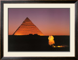 Giza, Egypt Art by John Lawrence