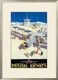 Imperial Airways Framed Giclee Print