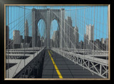 Brooklyn Bridge Posters by Eric Peyret