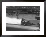 NHRA Top Fuel Rail Dragster Framed Giclee Print by David Perry