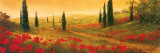 Toscano Panel I Poster por Art Fronckowiak Toscano Panel I Poster por Art Fronckowiak