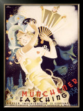 Munchener Fasching, 1938 Framed Giclee Print by Koli (Anton Kolnberger) 