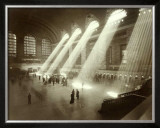 Grand Central Station, New York City, c.1940's Framed Giclee Print
