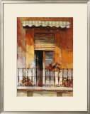 Balcony II Print by Willem Haenraets