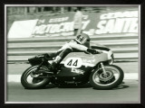 Aermacchi GP Motorcycle Framed Giclee Print