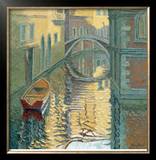 Venice, Rippled Reflections Limited Edition Framed Print by Alan Cotton
