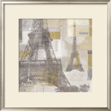 Eiffel Tower III Prints by Pela & Silverman 