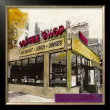 Coffee Shop Poster by Ayline Olukman