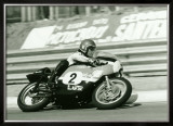 Aermacchi Motorcycle Framed Giclee Print by Giovanni Perrone