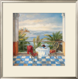 Terrace View II Poster by Alexa Kelemen