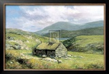 Cottage Near Conor Pass Prints by Clive Madgwick