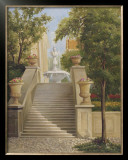La Fontaine de Fleur Print by Giulio Romano