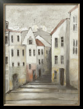 Town Houses II Poster by Ingeborg Dreyer