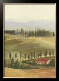 Scenery with House Posters by Miguel Valle