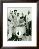Moto Guzzi GP Motorcycle Framed Giclee Print by Giovanni Perrone