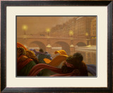 Une Nuit au Pont Neuf Posters by Claude Theberge