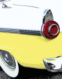 Tail Fins and Two Tones VI Poster by Mike Patrick